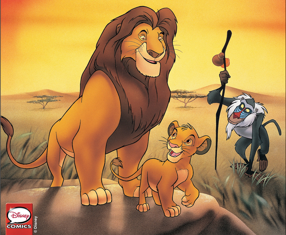 迪士尼动画英语绘本《狮子王The Lion King》英文版，PDF格式，百度网盘下载！ | 继续淘