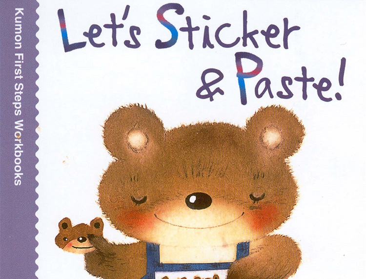 Kumon公文式教育First Steps Let's Sticker & Paste儿童英语练习册,总计35本PDF,共计2000页内容,可打印,适合2-8岁,百度网盘下载! | 继续淘