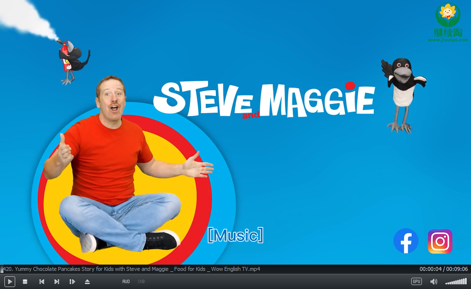2022年09月01日最新更新Wow English TV节目STEVE AND MAGGIE增加1集，百度网盘下载！ | 继续淘