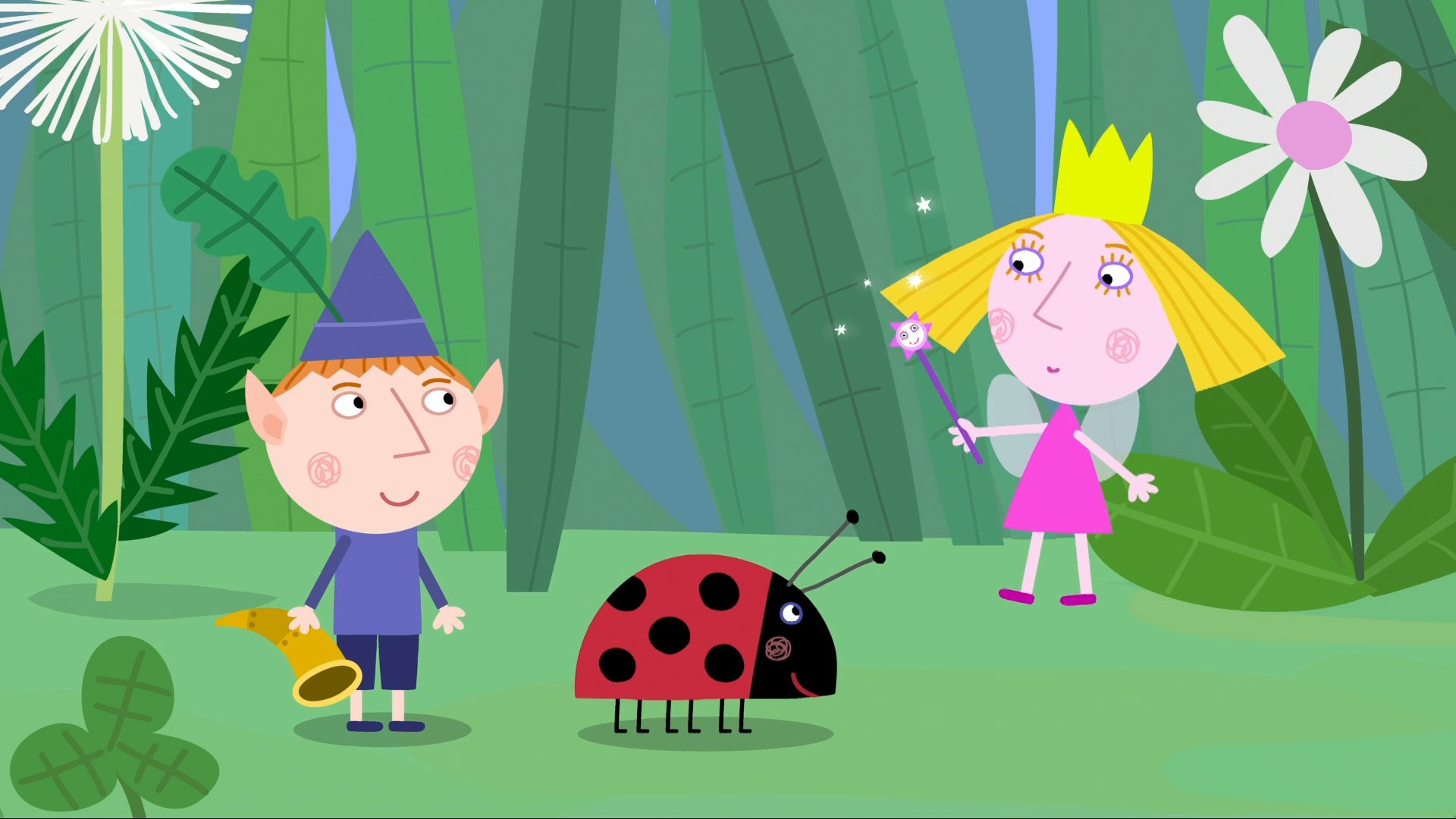 Ben and Holly's Little Kingdom本和霍莉的小王国英文版，全1-2季共104集，1080P高清视频，百度网盘下载！ | 继续淘