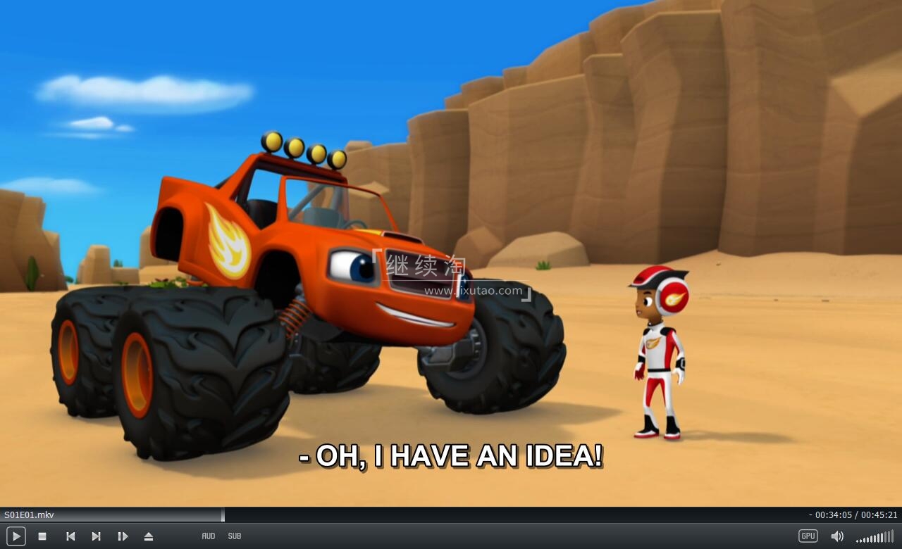 Blaze and the Monster Machines 旋风战车队 火焰怪物卡车 图片7
