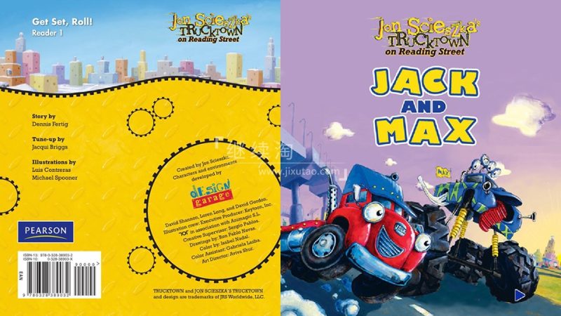 36册英文有声绘本分级读物《Trucktown汽车镇的故事》PDF绘本+音频MP3，百度网盘下载！ | 继续淘