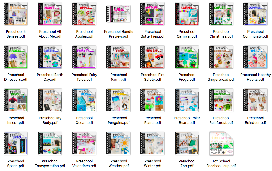 Preschool Bundle 图片2 Preschool Bundle 图片1