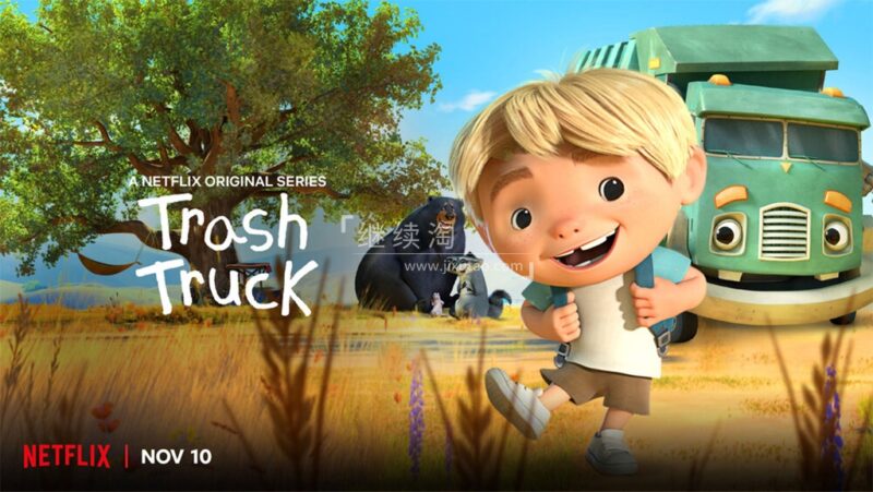 《Trash Truck 小汉克和垃圾车》英文版全12集，1080P高清视频带中英文字幕，百度网盘下载！ | 继续淘
