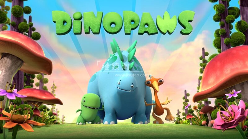 BBC恐龙主题英文动画片《Dinopaw 快乐小恐龙》全51集,1080P高清视频带英文字幕,百度网盘下载! | 继续淘