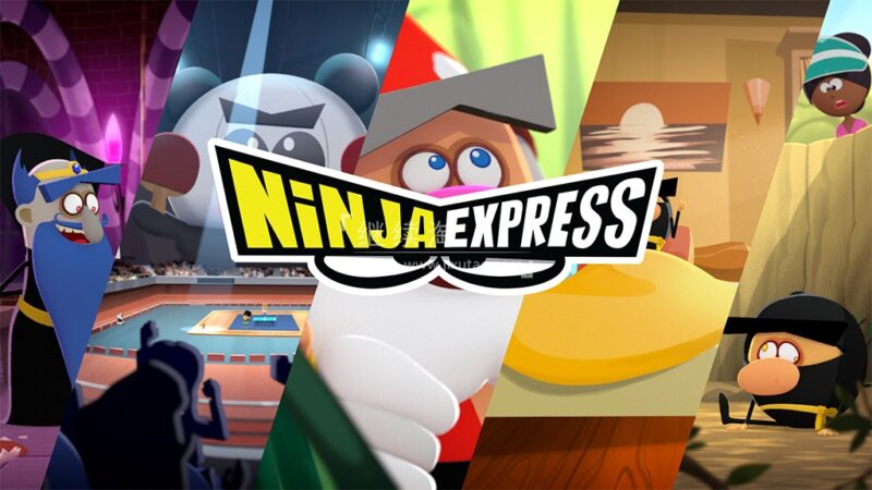 BBC儿童忍者喜剧英文动画《Ninja Express 忍者快递》全52集，1080P高清视频带英文字幕，百度网盘下载！ | 继续淘