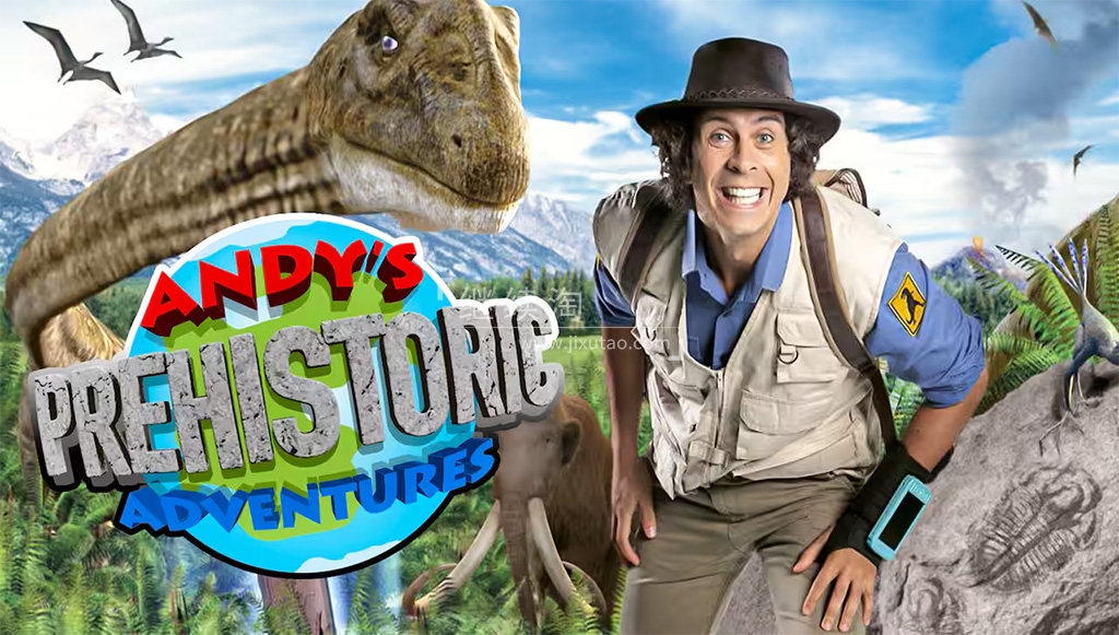 BBC儿童英文科普节目《Andy's Prehistoric Adventures 安迪的史前冒险》全25集，1080P高清视频带英文字幕，百度网盘下载！-磨耳朵英语